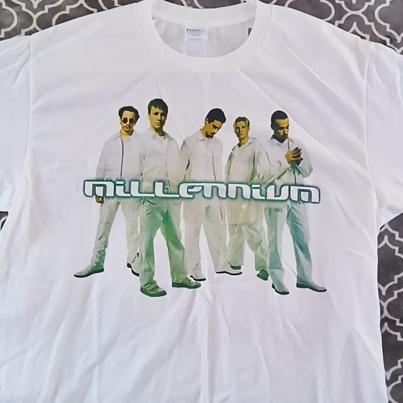 🎤 backstreet boys millennium shirt NWT - Picture 1 of 5